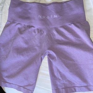 Lavender NVGTN shorts